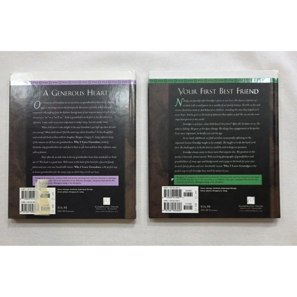 Why I‎ Love My Grandma / Grandpa Book Set.